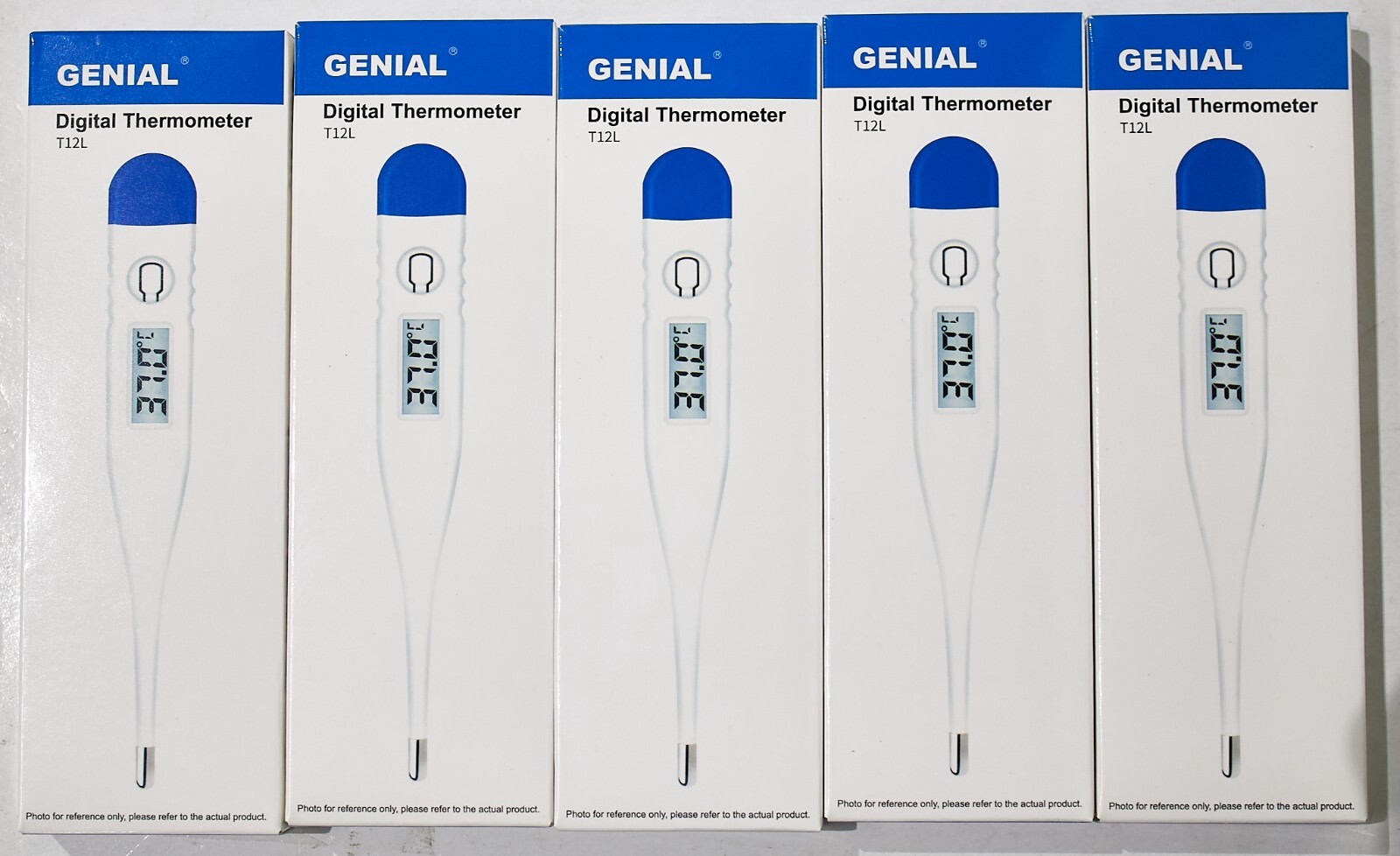 Digital Body Temperature Thermometer T12L [-new pack of: choose qty]