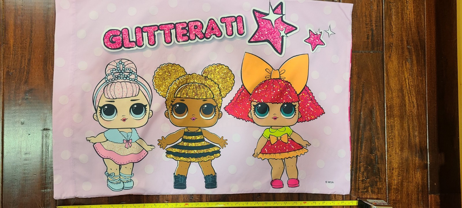 LOL SURPRISE Dolls Pink 2 sided 1 Pillow Case Standard Twin Size