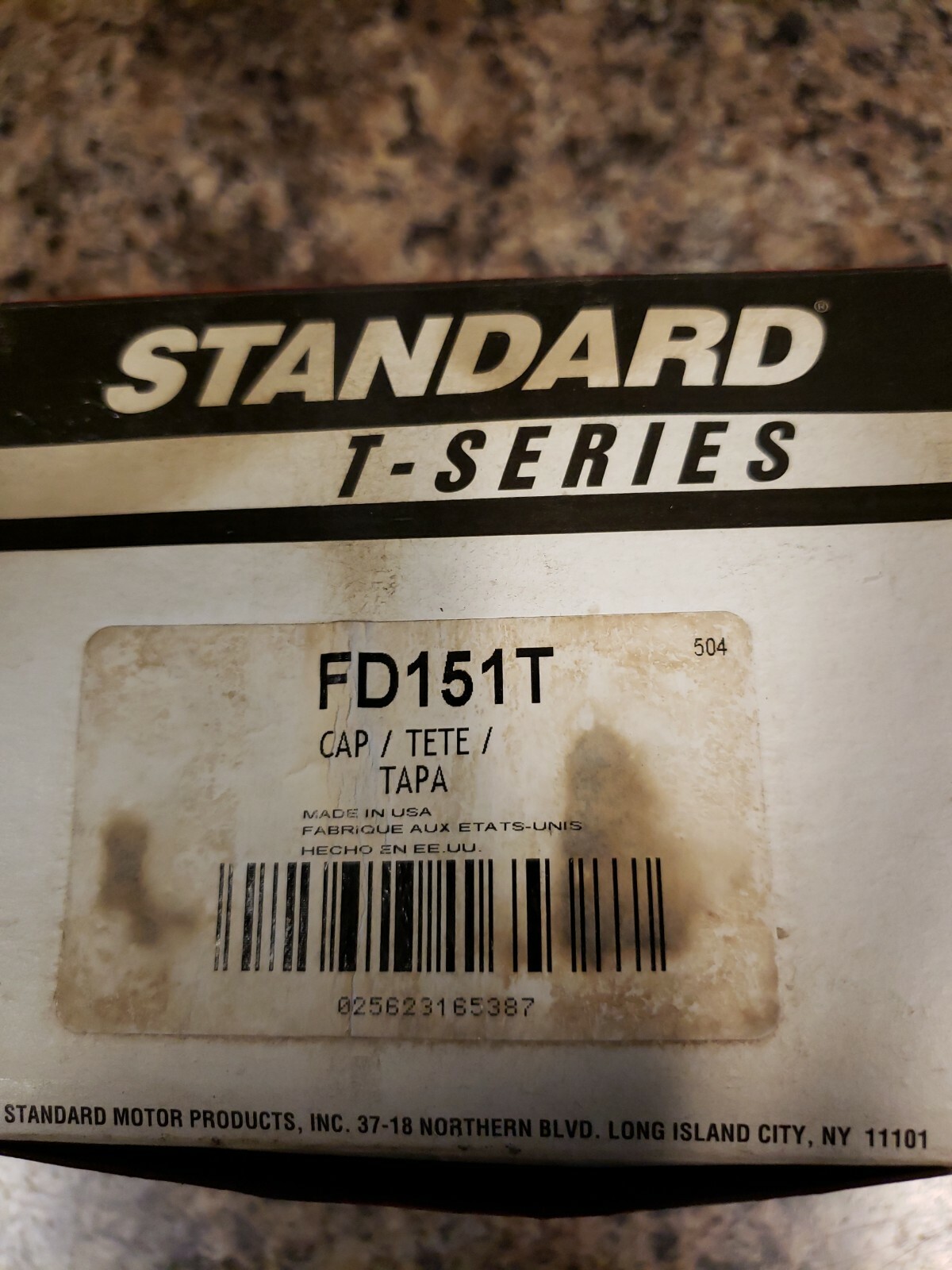 NOS GENUINE STANDARD T-SERIES DIST. CAP FD151T Made In 🇺🇸  F+S