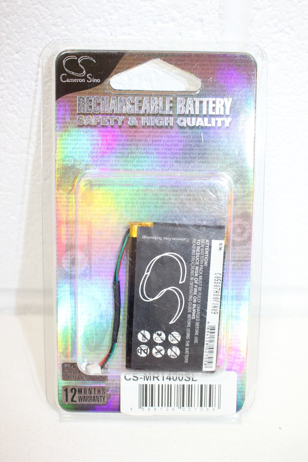 NEW Battery Magellan Roadmate 1400 1412 1430 T 1445T GPS 1300mAh B5390-B101-0780