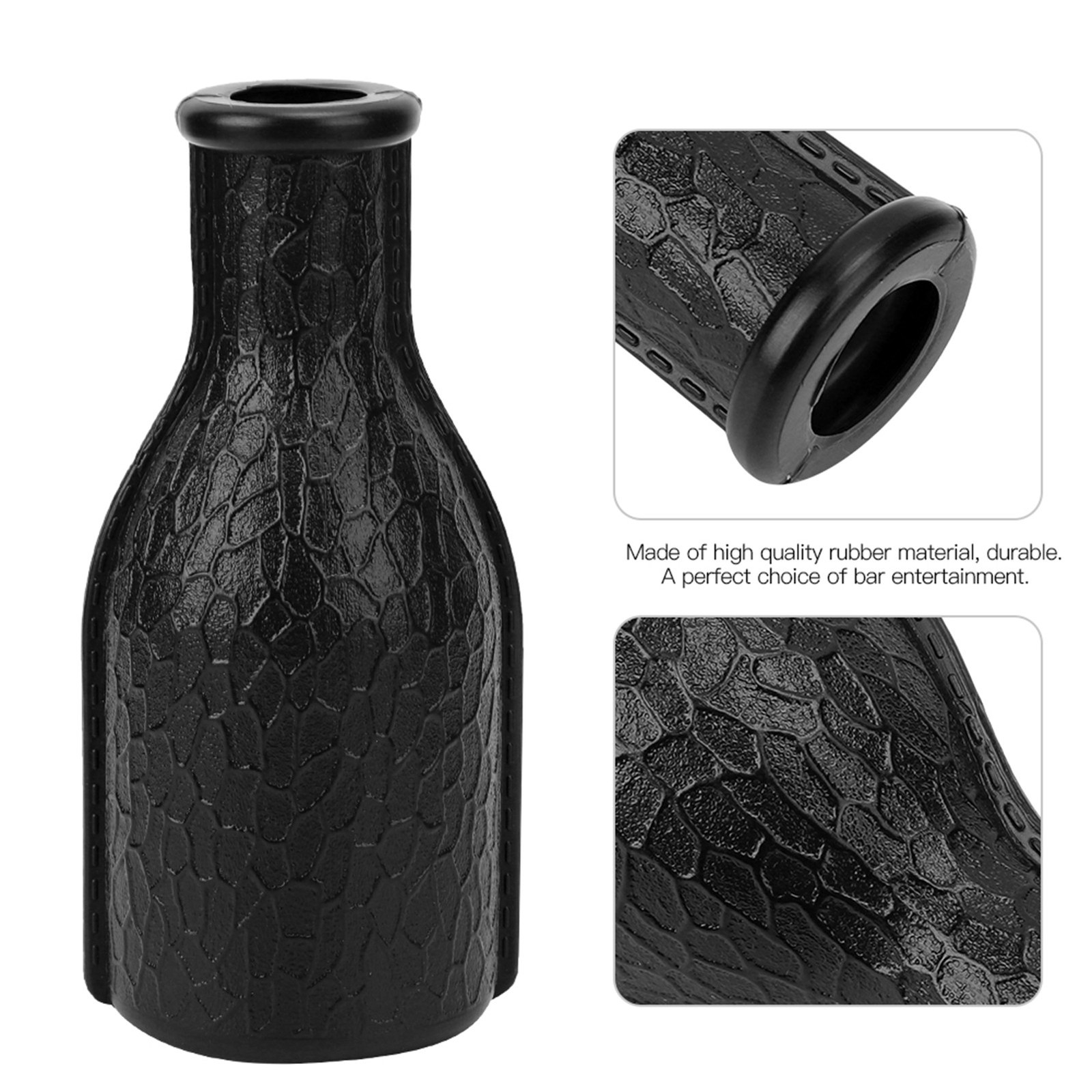 16 Numbered Tally Billiard Shaker Bottle Durable Rubber Home Entertainment For