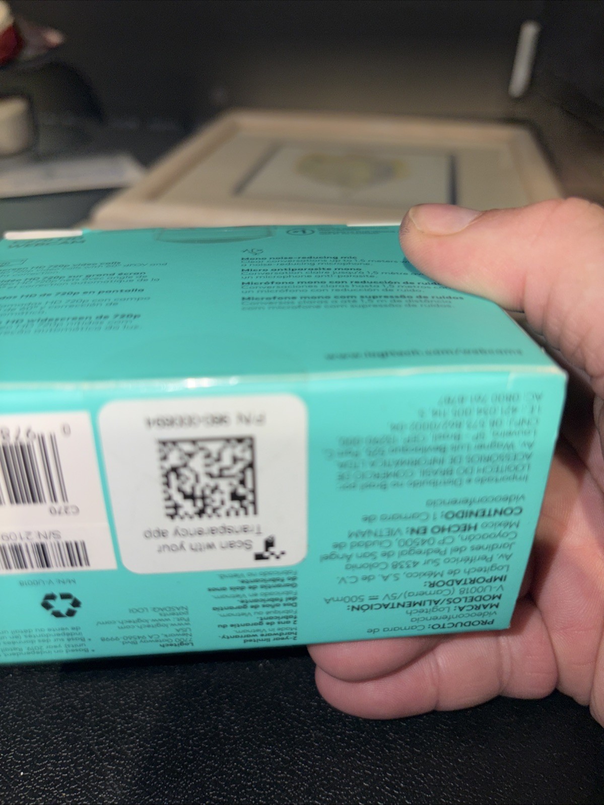 Logitech C270 HD Untested Unopened