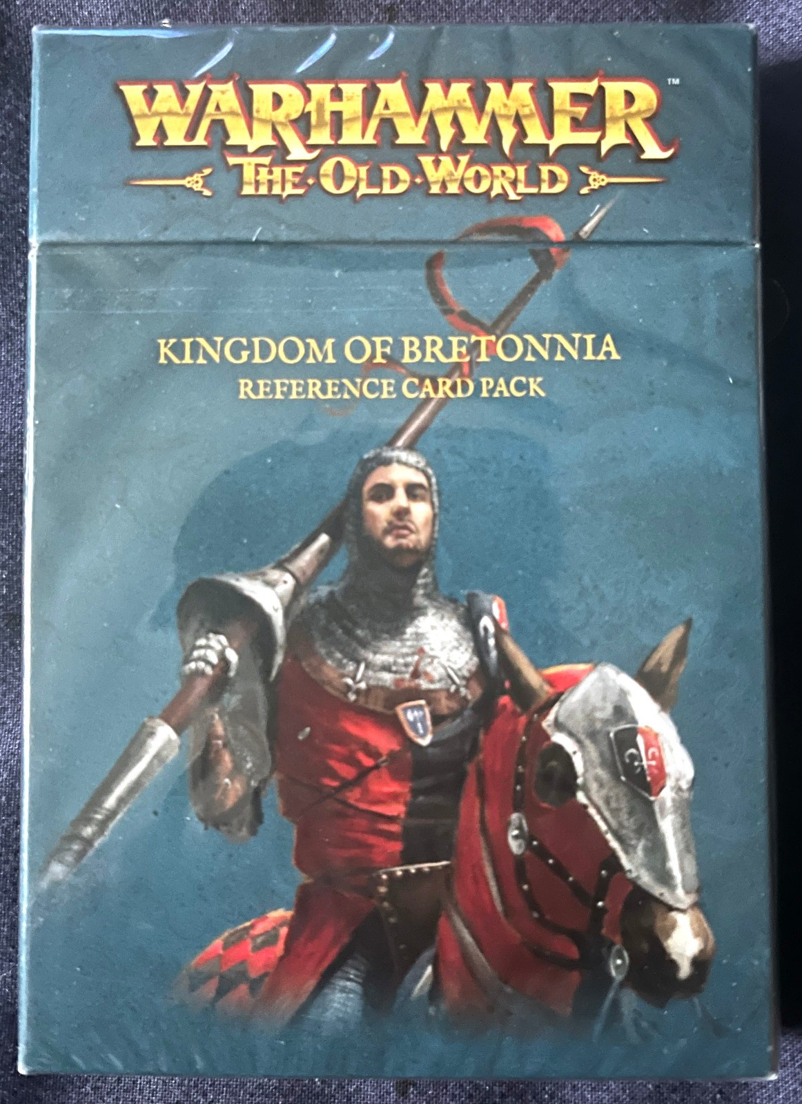 Kingdom of Bretonnia, Reference Card Pack, Warhammer The Old World
