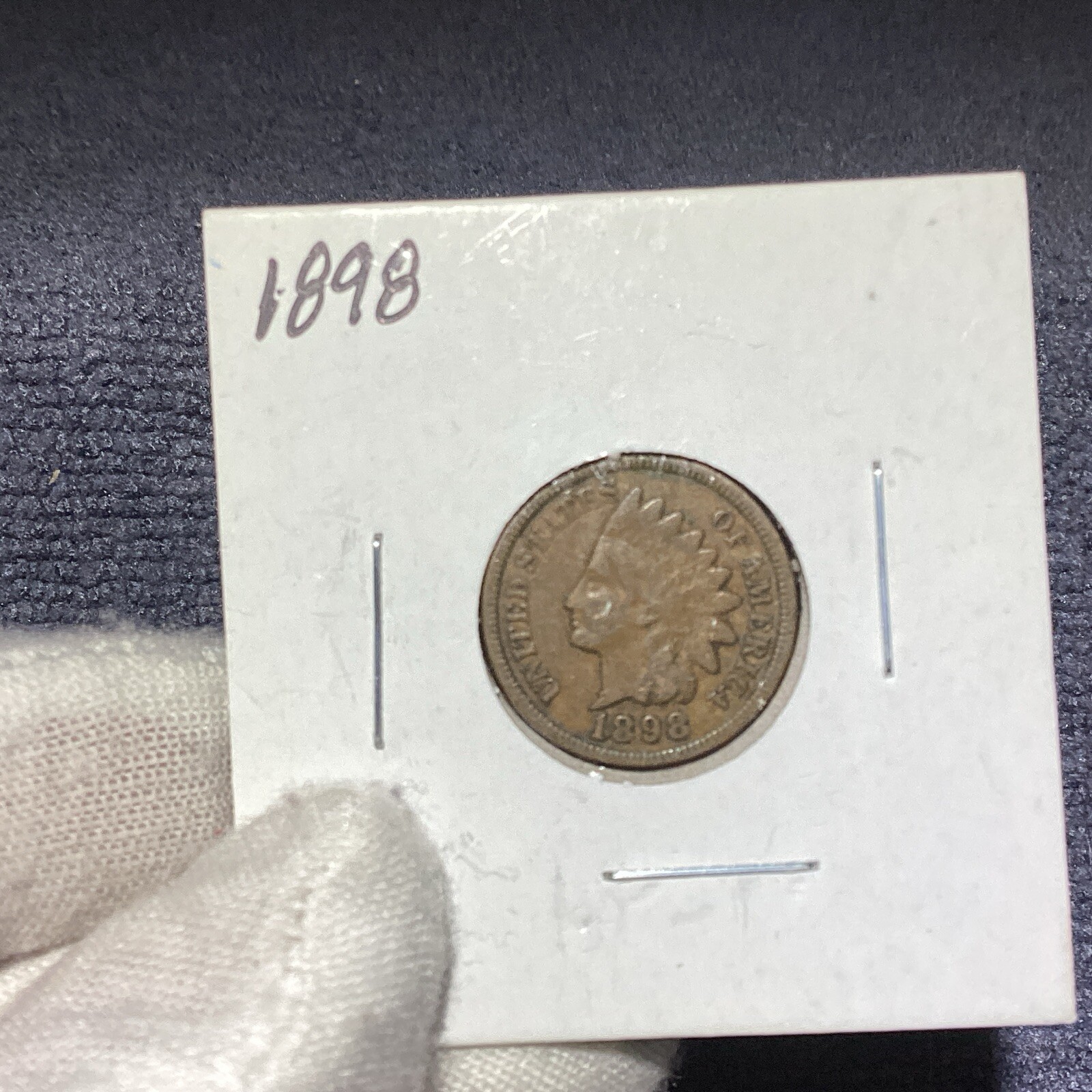 1898 INDIAN HEAD PENNY FREE SHIPPING