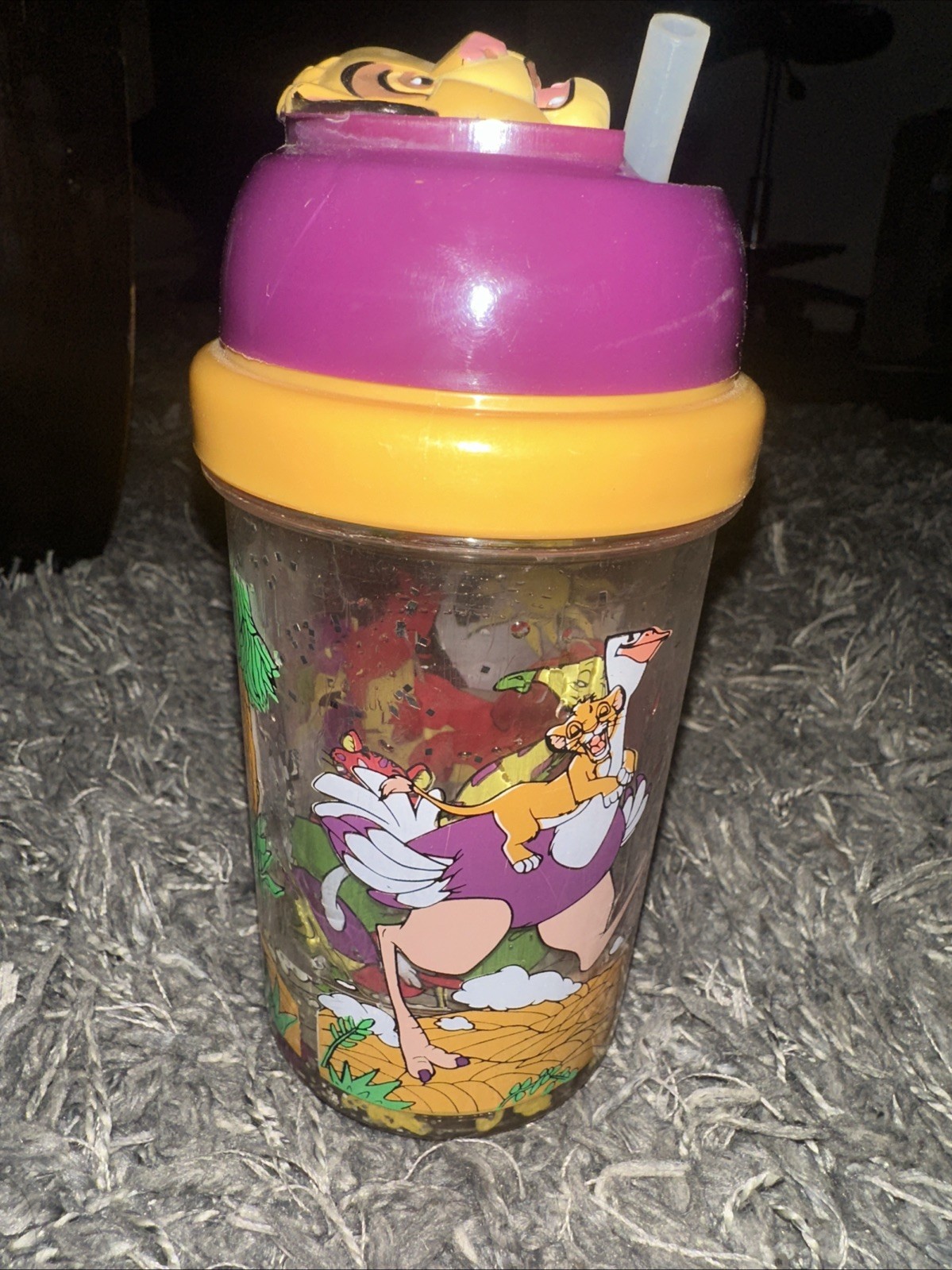 Vintage Lion King Tumbler Container