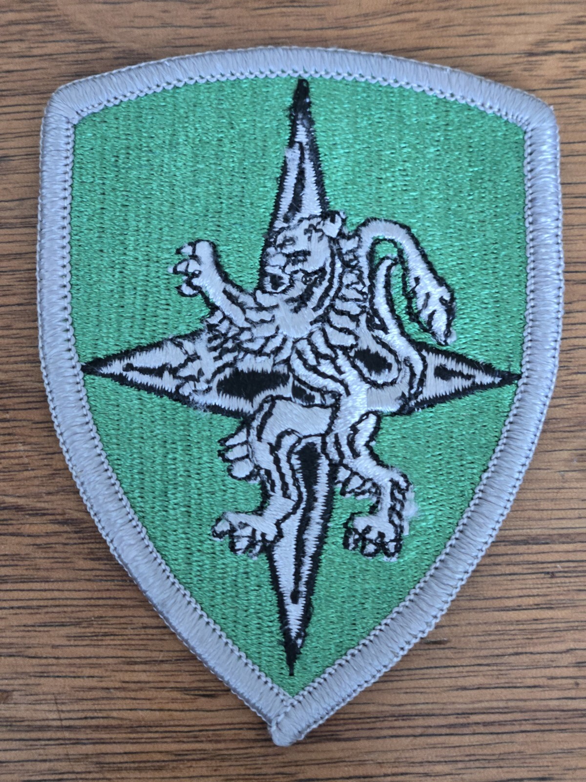 US Army Patch Allied Land Forces Central Europe Green NOS Military