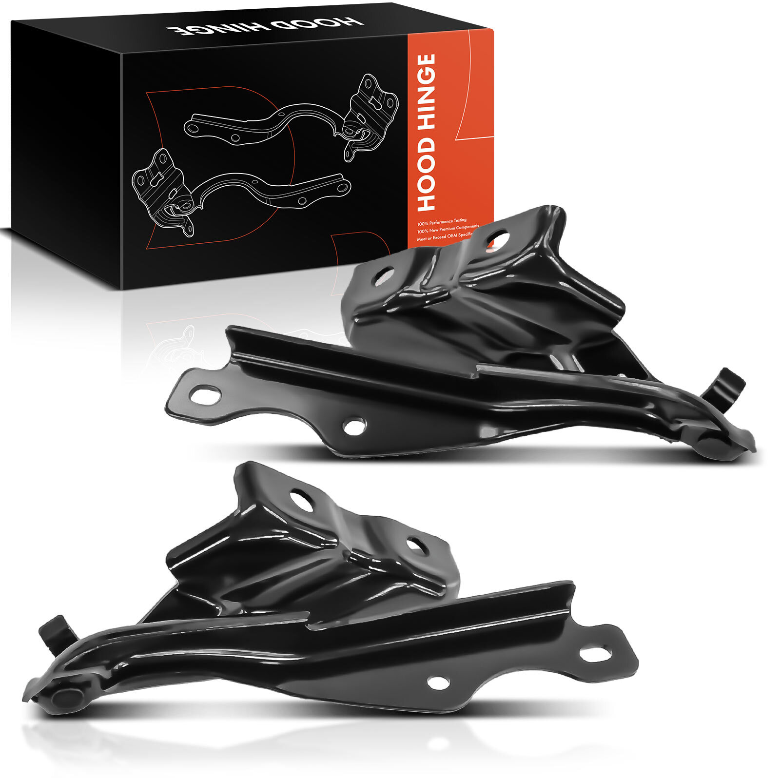 2Pcs Hood Hinge for Mazda CX-3 2016 2017 2018 2019 2020 2021 2022 Left & Right