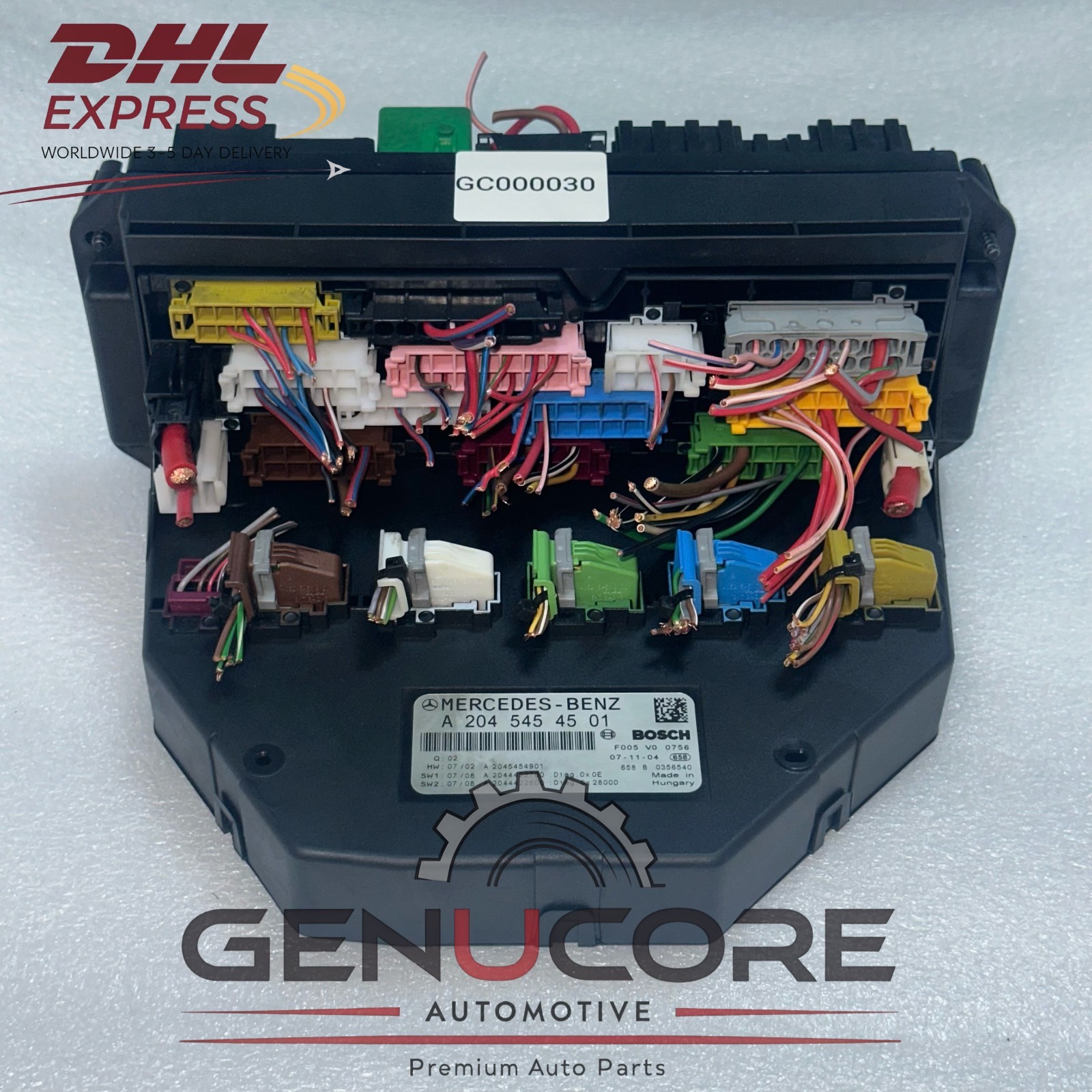 A2045454501 Mercedes W204 C-Class Front SAM Fuse Box Control Module OEM - GC30