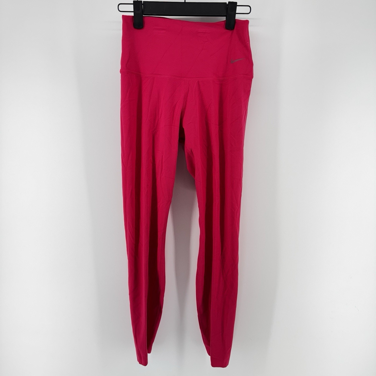 Nike Women's Zenvy Gentle-Support High-Waisted 7/8 Leggings Rush Pink Size M