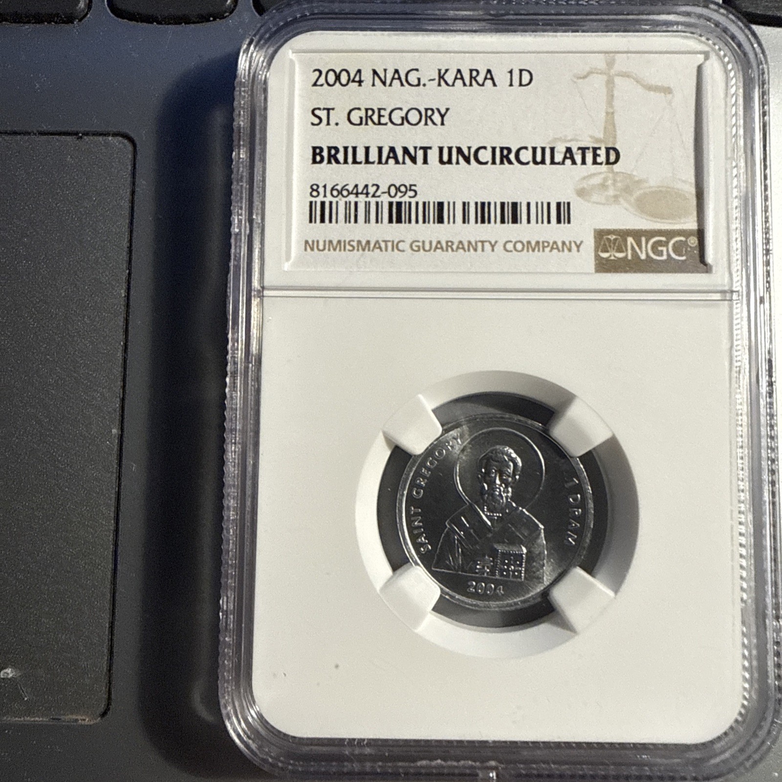 2004 Nag Kara 1D St Gregory NGC BU