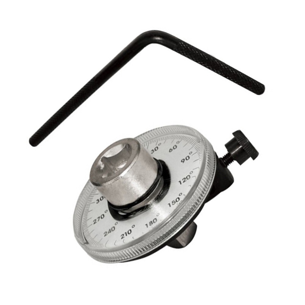 Pointer Type Torque Wrench Practical Dial Torquemeter Gauge Tool Rotation