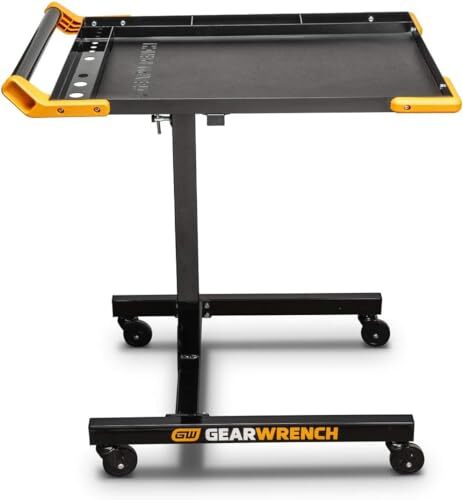 GEARWRENCH Mobile Workbench Adjustable Height Solid Steel 125 lb Capacity