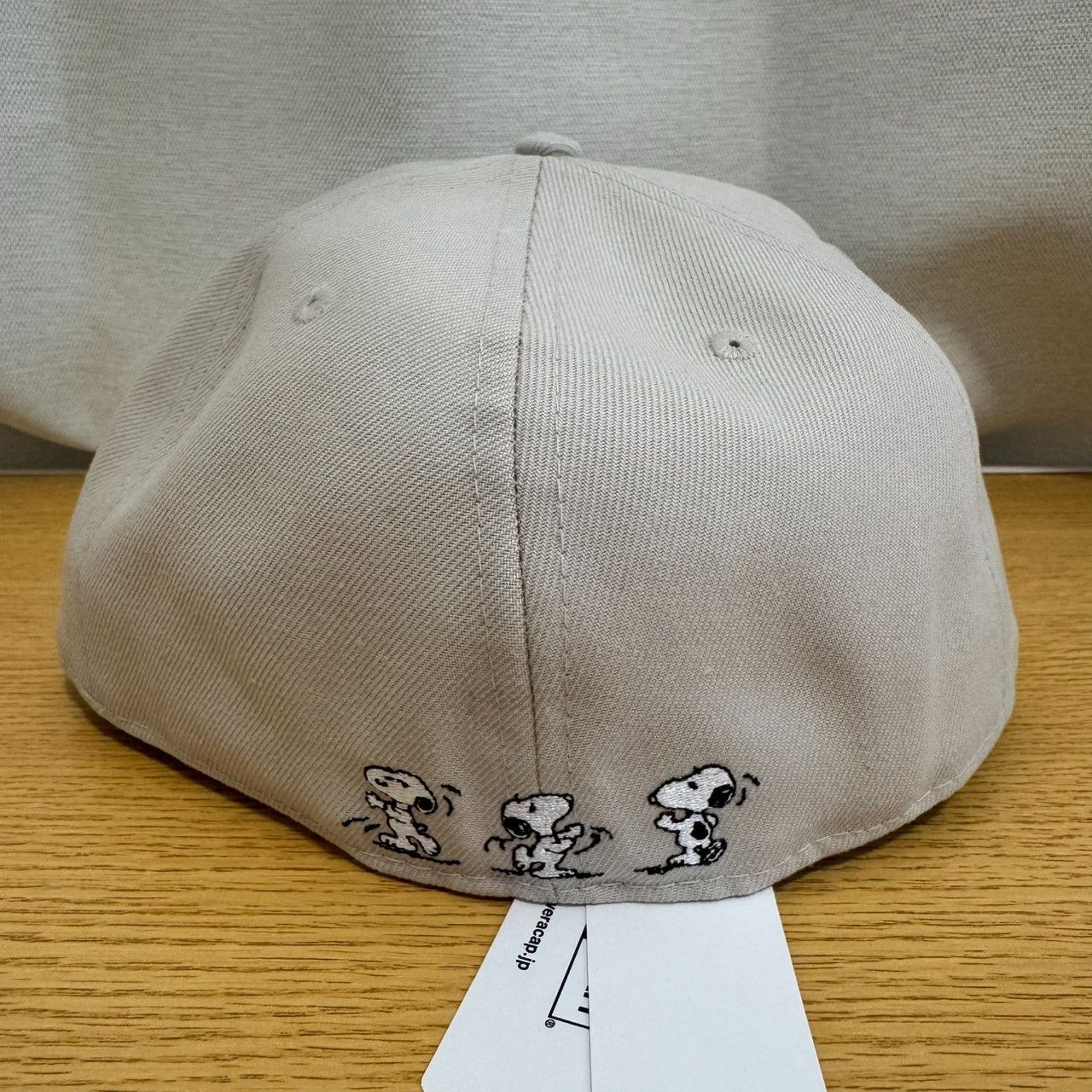 New Era 59FIFTY PEANUTS Collaboration FRIENDSHIP Stone Fitted Cap 14682621