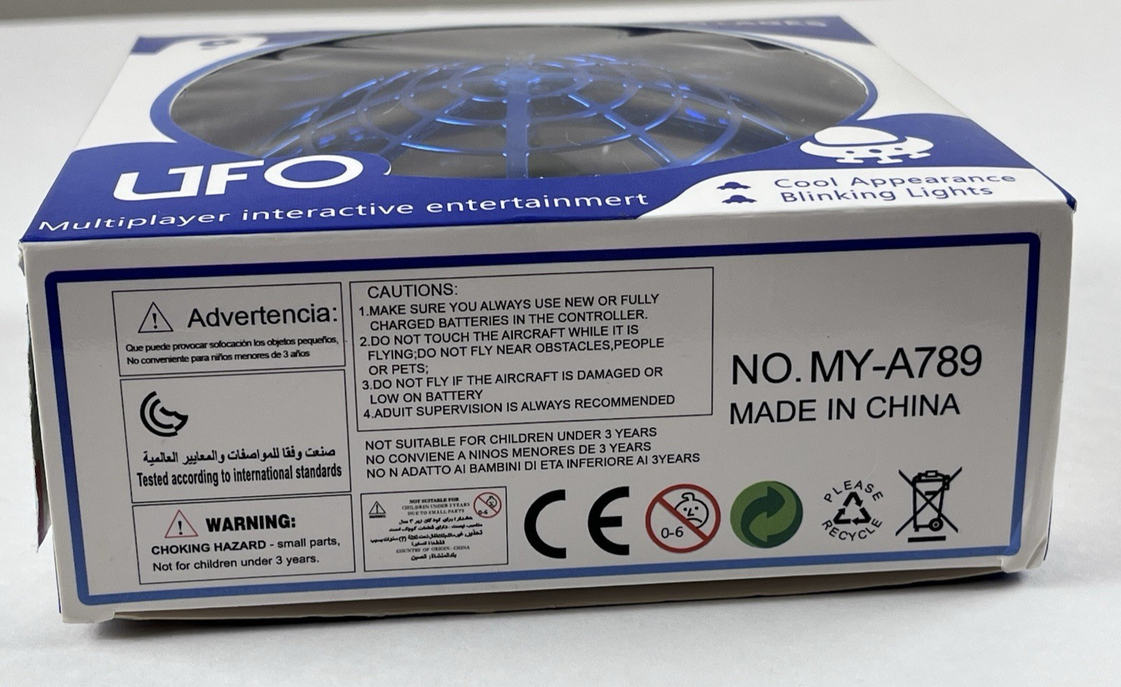UFO Drone LED Multiplayer Interactive Flying Entertainment Aircraft