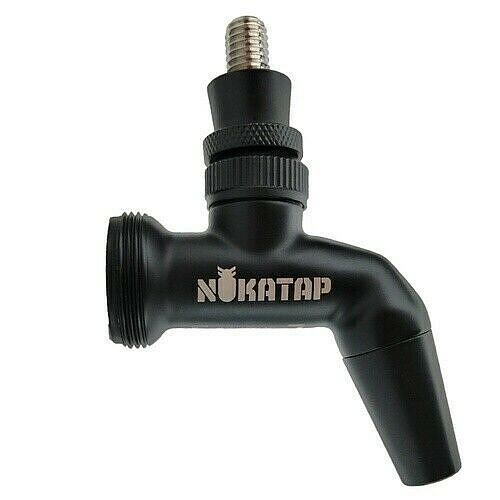 Stealth Bomber NUKATAP Stainless Steel Beer Faucet - Black Keg Tap - Kegerator
