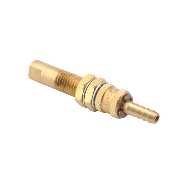 DCI 007 Inline Miniature Q.D. Valve Stem Shut-Off Male Female 1/16"X10/32" 10/Pk