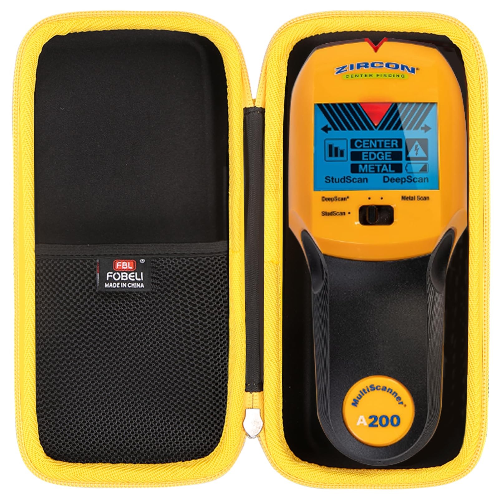 EVA Hard Case Compatible with Zircon Multiscanner A200, A250, A250c, StudSens...