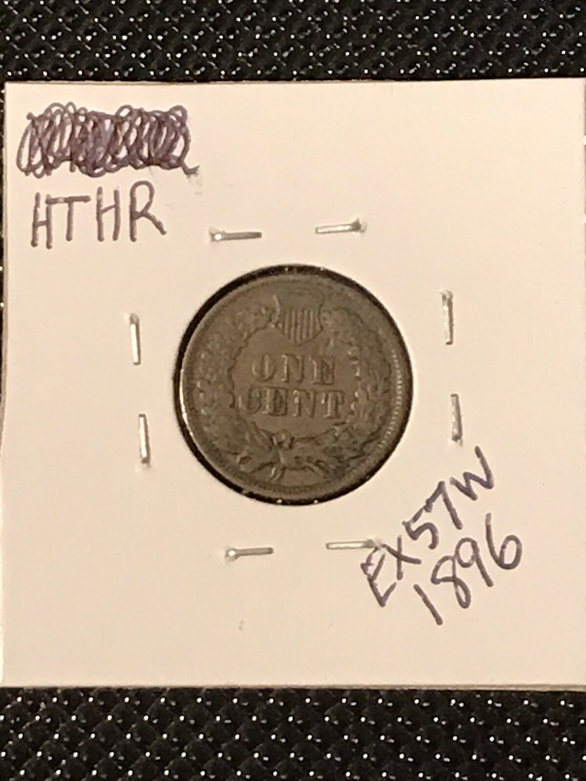 1896 Indian Head Cent VG+ **Rim Ding**
