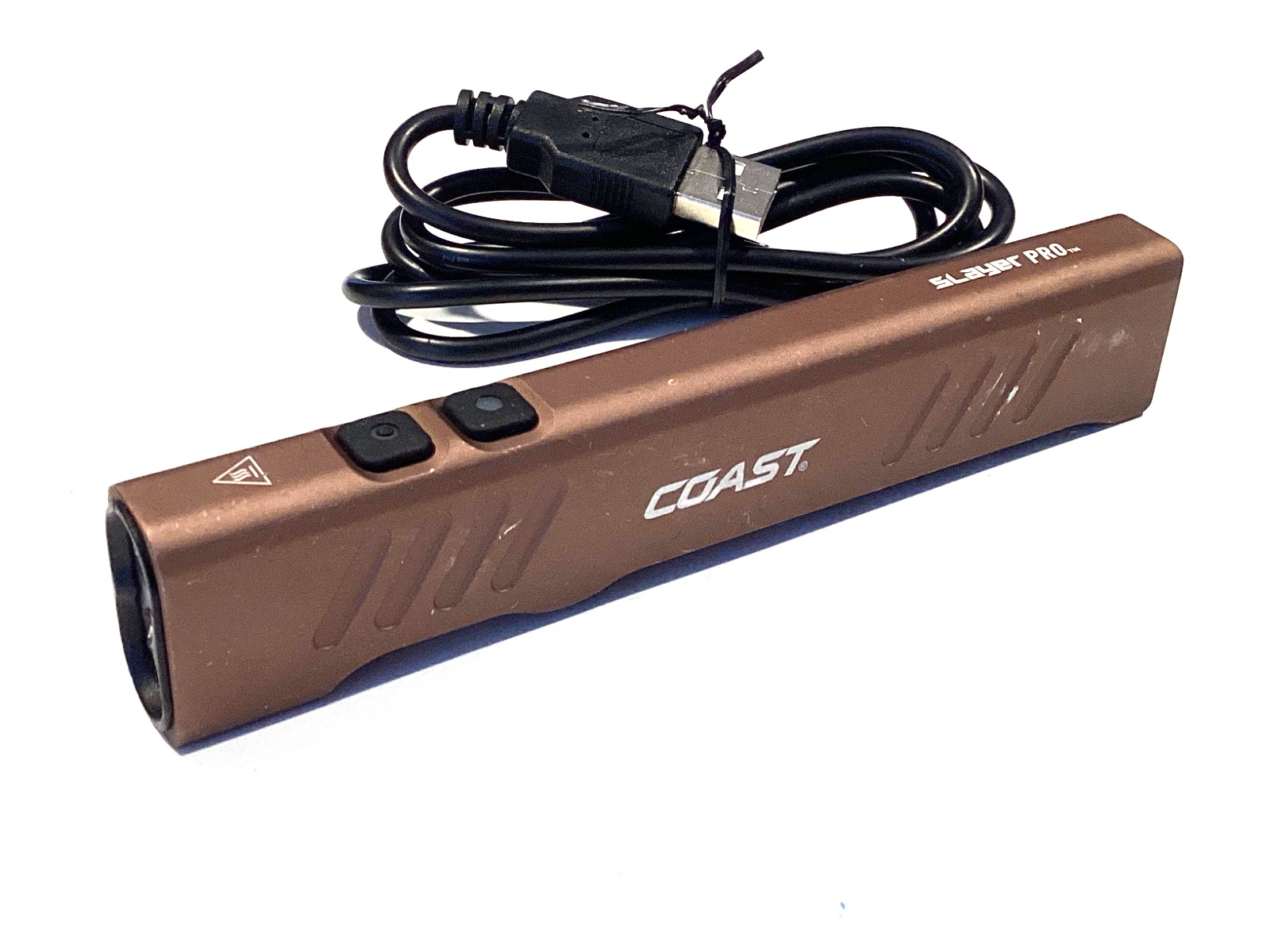 Coast Slayer 31104 PRO DUNE Color Rechargeable Compact LED 1150 Lumen Flashlight