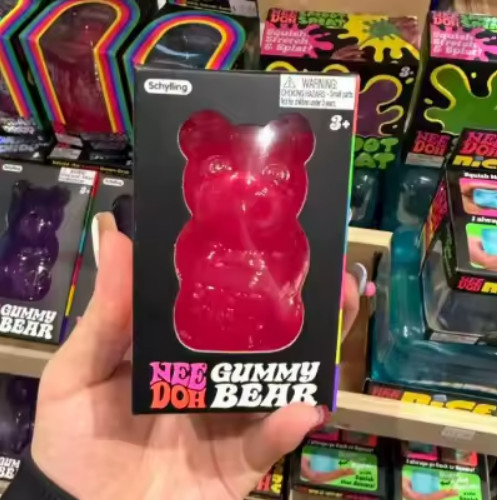 nice cube Gummy Bear Sensory Fidget Toy Squishy Toy AUTHENTIC