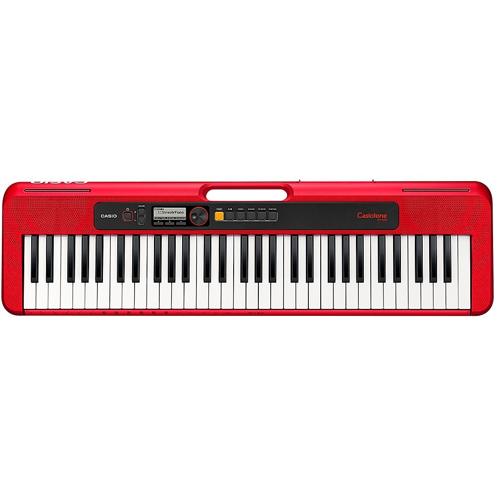 Casio Casiotone CTS200 61Key Digital Keyboard Red