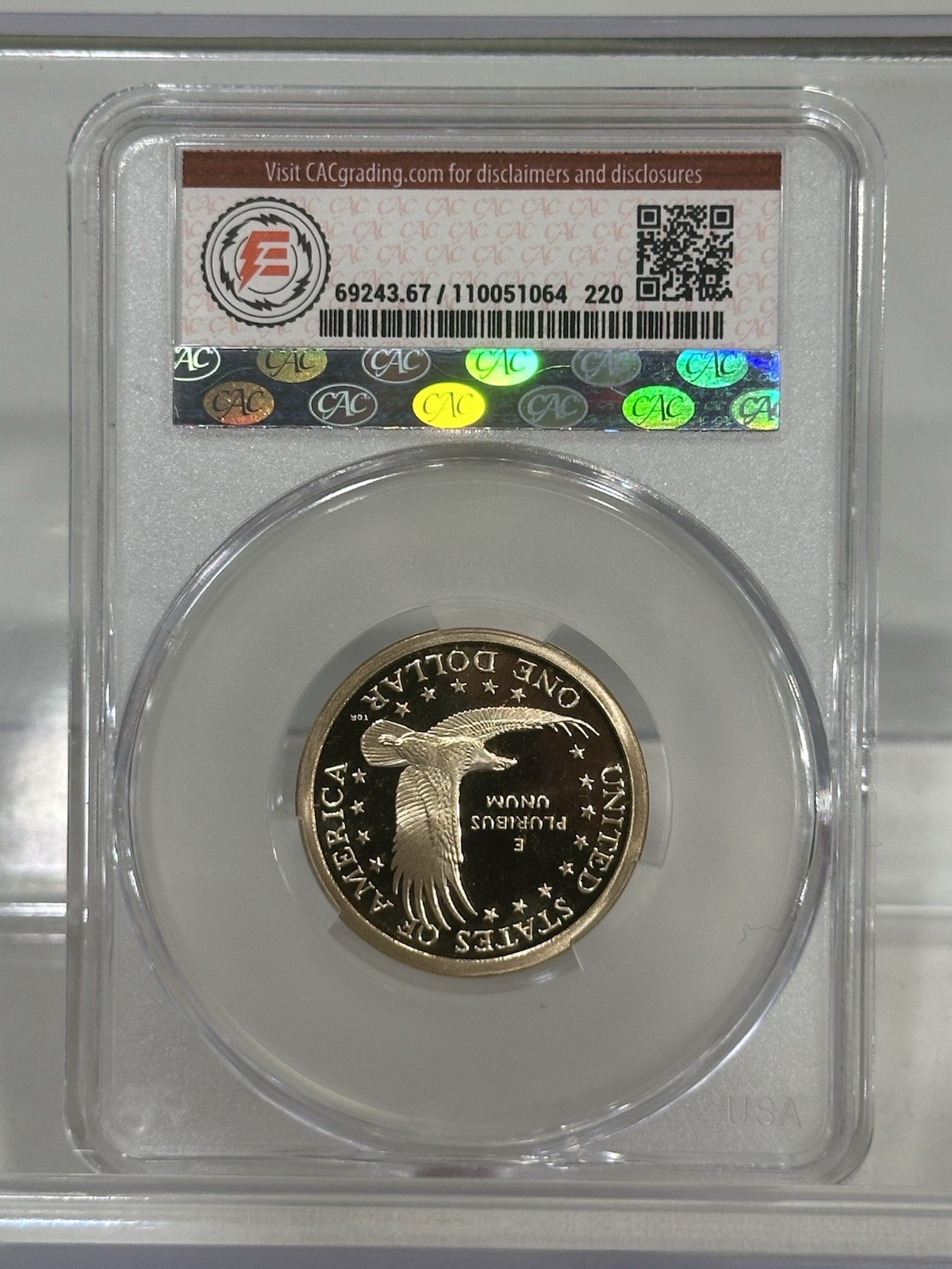 2008 S Sacagawea Dollar CAC PR67DCAM