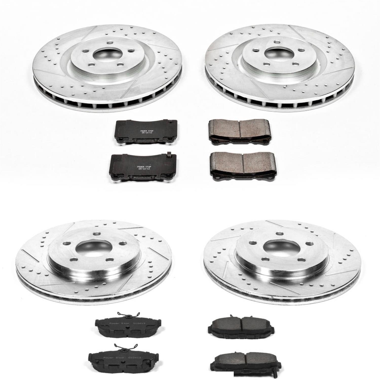 Power Stop 1-Click Brake Kit K4148