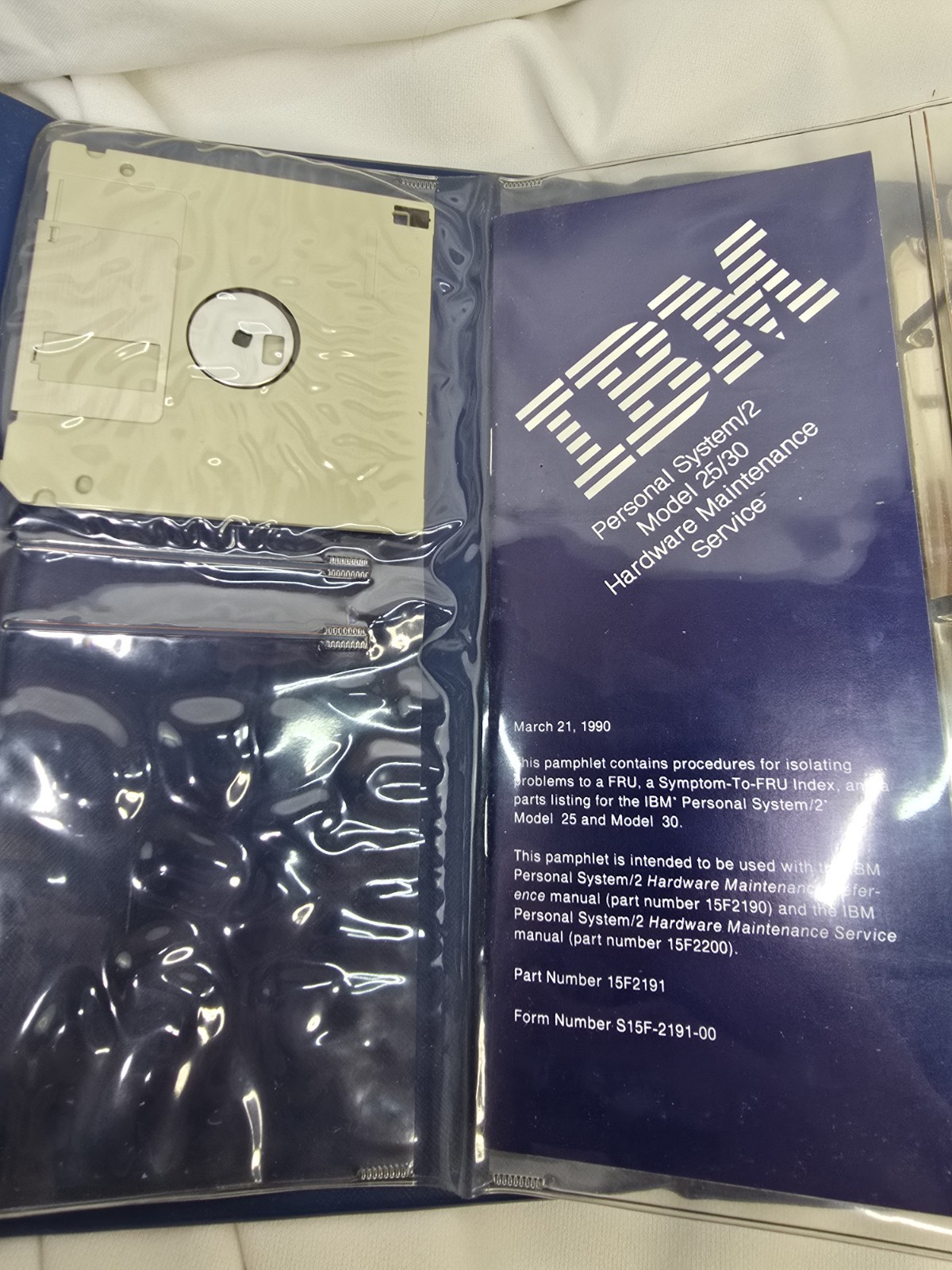Vintage IBM PS/2 Hardware Maintenance Service Technical Reference Kit 12 Disks