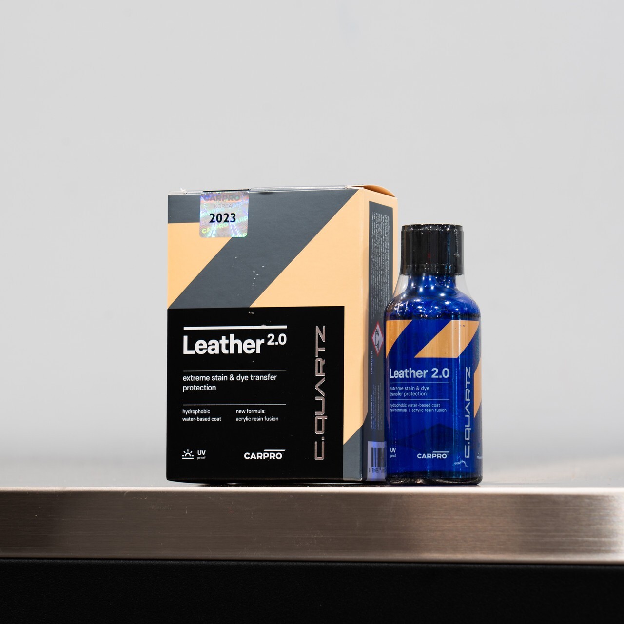 Carpro Cquartz Leather 2.0 30 ml Kit | Protective Leather Interior Coating