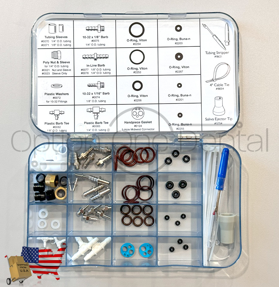 Dentist's Emergency Repair Kit, High Quality DCI International parts, DCI 8071