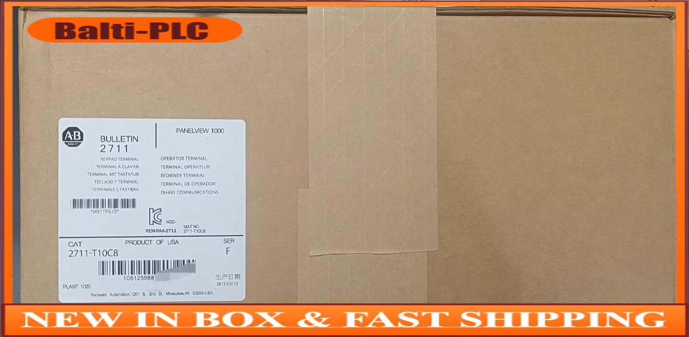 2711-T10C8 New AB 1000 COLOR TERMINAL 10.4-IN Factory Sealed Fast Shipping