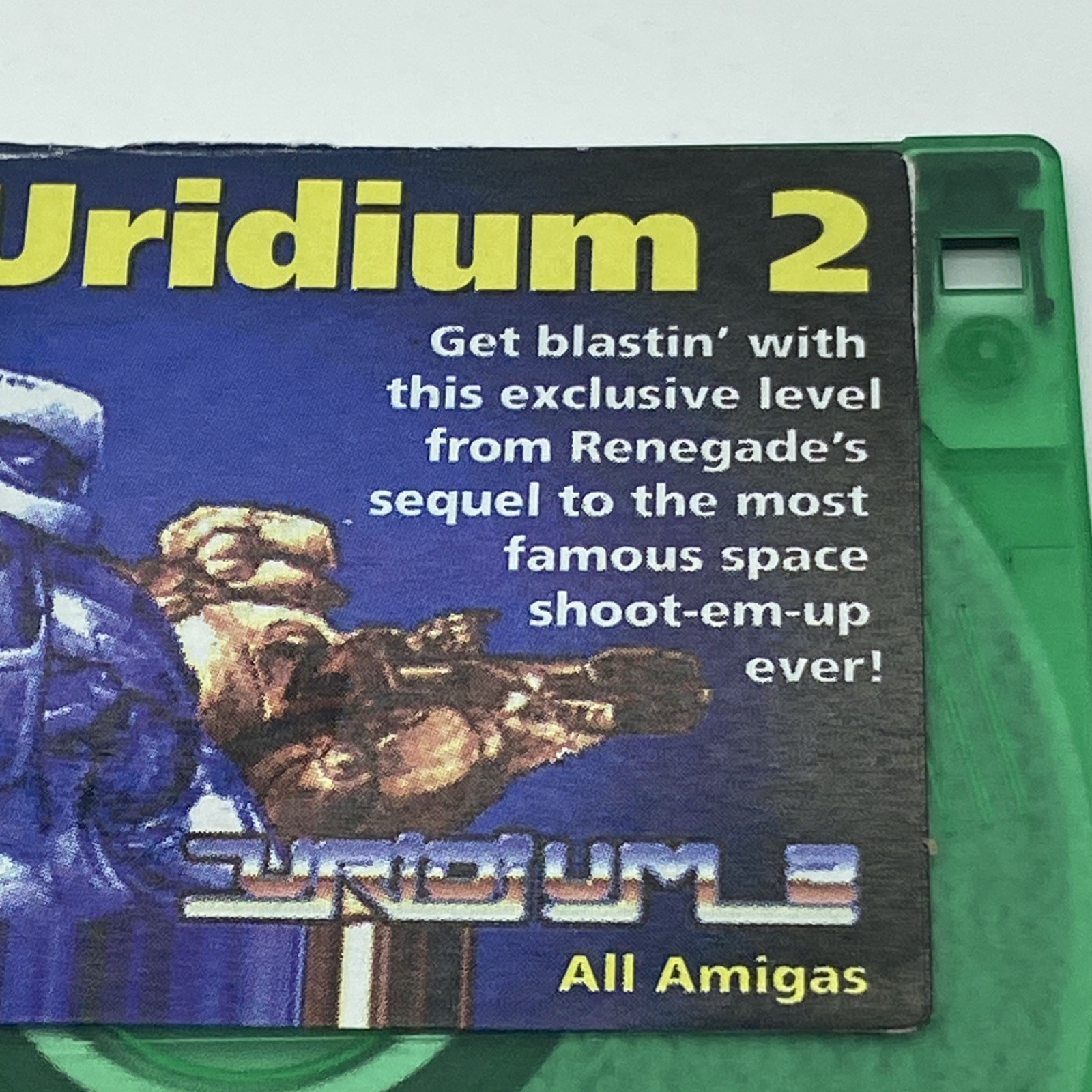 1992 Uridium 2 53b Exclusive Level Floppy Disk VTG PC Game untested