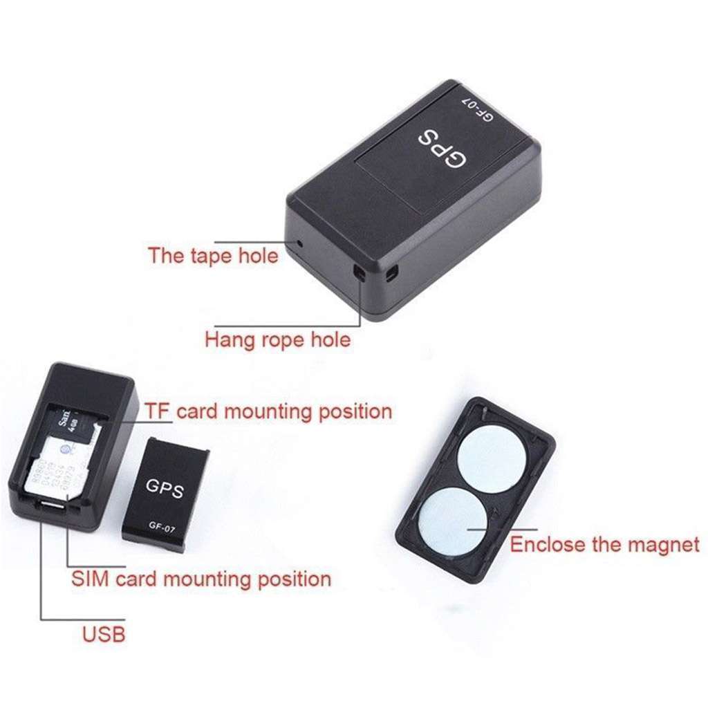 Mini Magnetic GPS Tracker Car Truck Vehicle Locator Real-time GSM GPRS GF07 USA