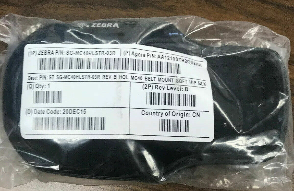 Zebra SG-MC40HLSTR-03R Belt Mounted Soft Hip Holster For MC40 Mobile Computer