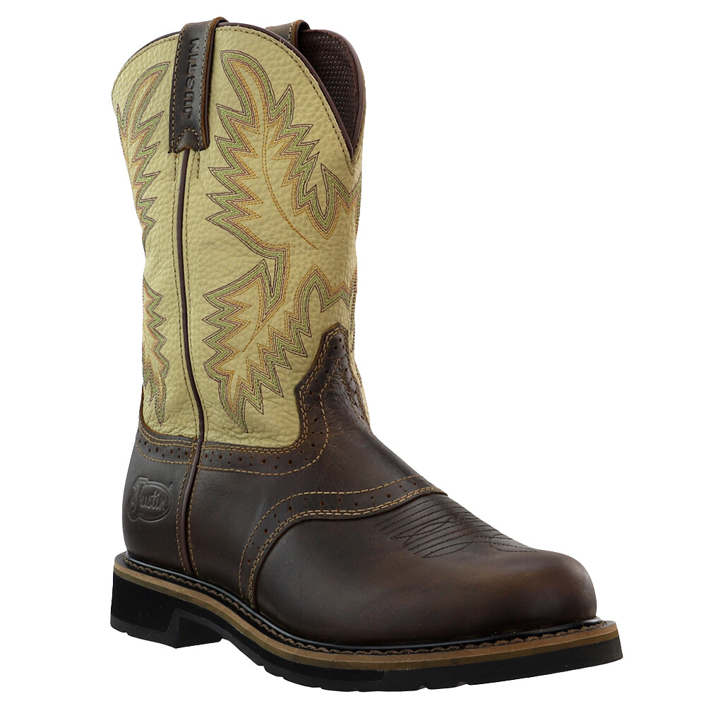 Justin Original Workboots Superintendent 11 Inch Work Mens Brown SE4660