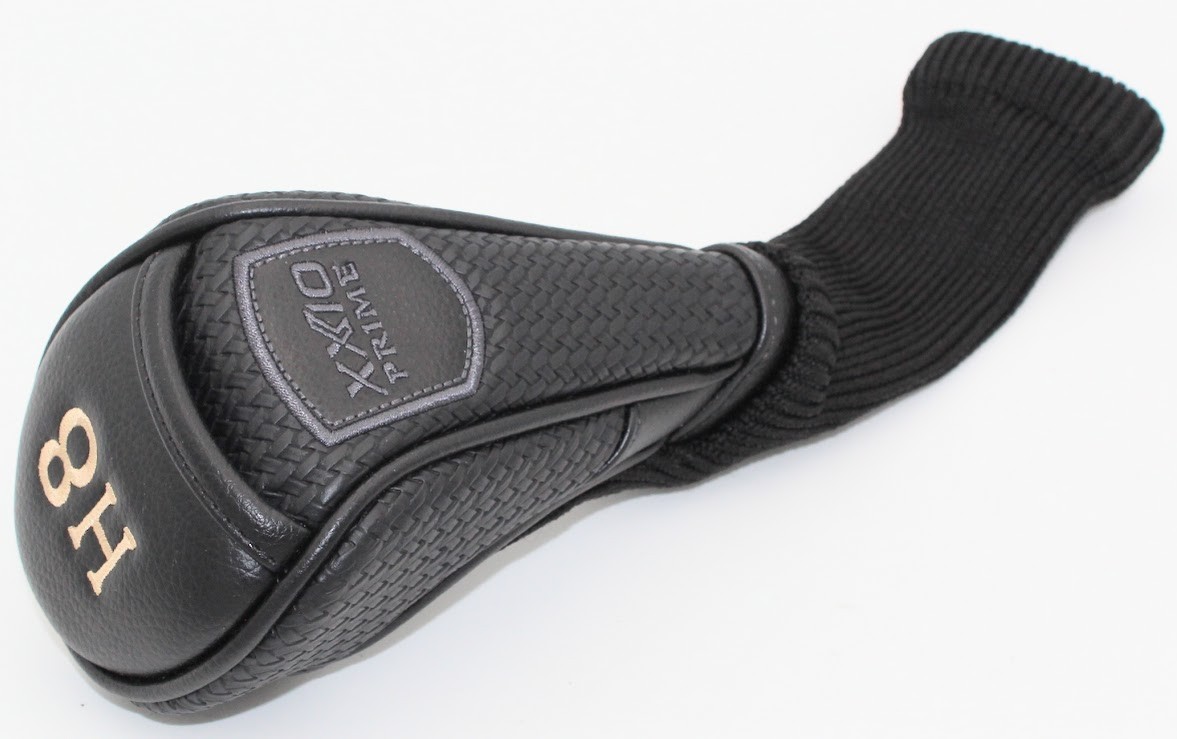 NEW XXIO Prime H8 Black/Gold Hybrid Rescue Headcover Golf Head Cover