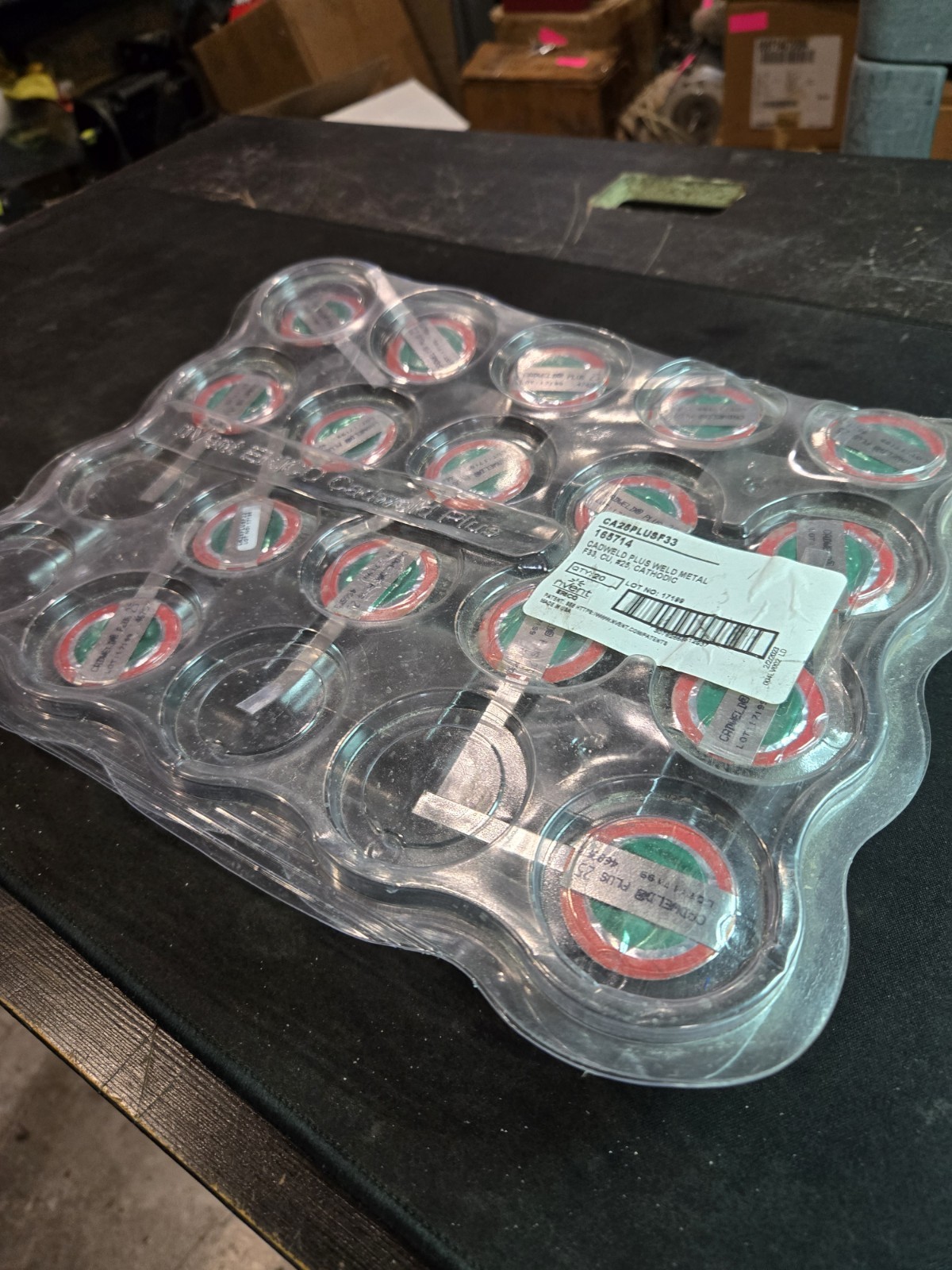( 16 PCS ) CADWELD PLUS Weld Metal CA25PLUSF33 165714 NEW SALE $99