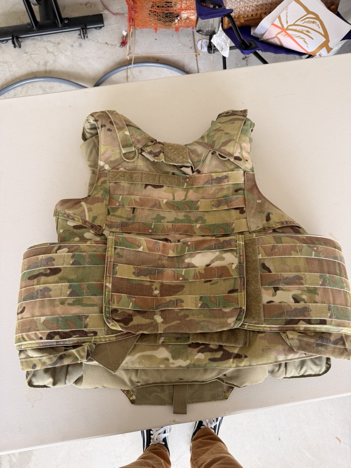 Multicolor Tactical Plate Carrier Vest Adjustable Nylon Hunting Unisex