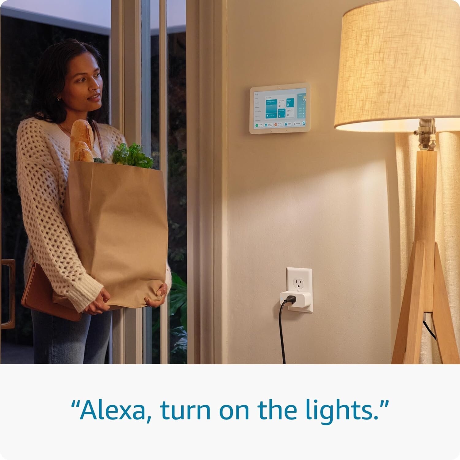 Amazon Smart Plug, Works w/ Alexa - 1 Pack NEW