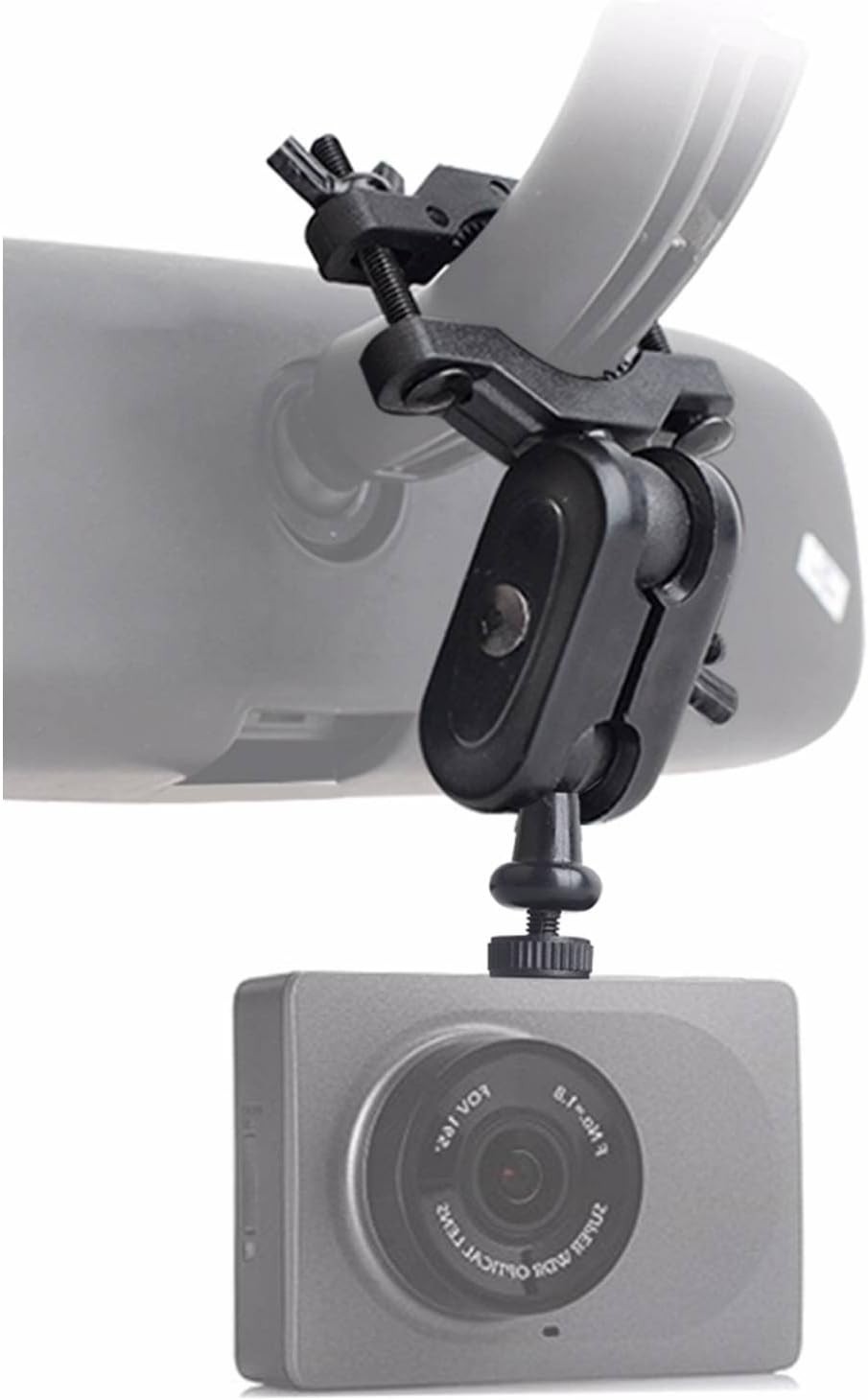 Universal Dash Cam Mount Rear View Mirror Holder with 16 Different Joints Compat
