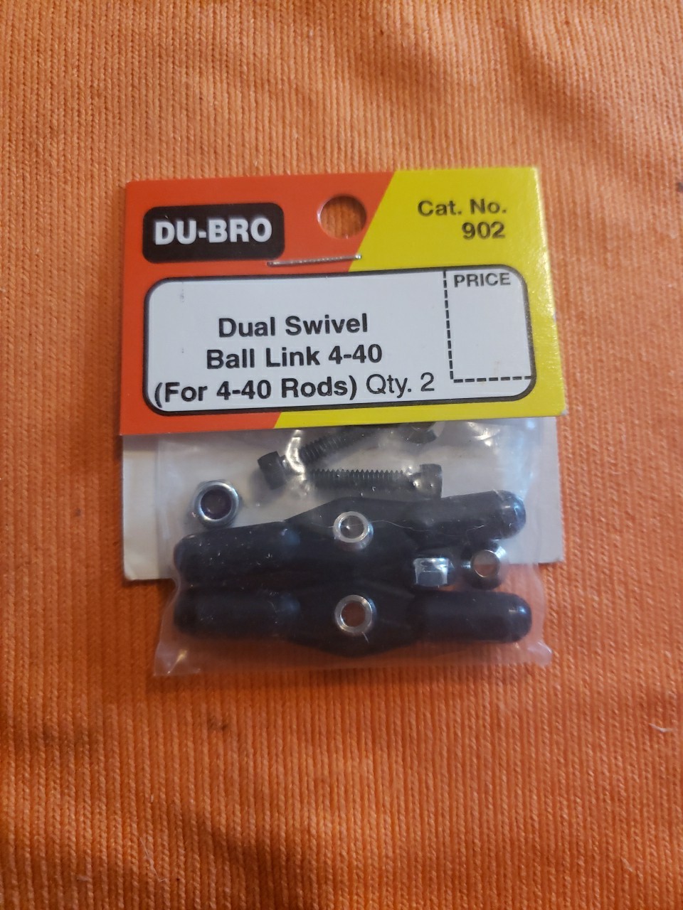 Du-Bro - Dual Swivel Ball Link 4-40 For 4-40 Rods - New - Part 902- JT25