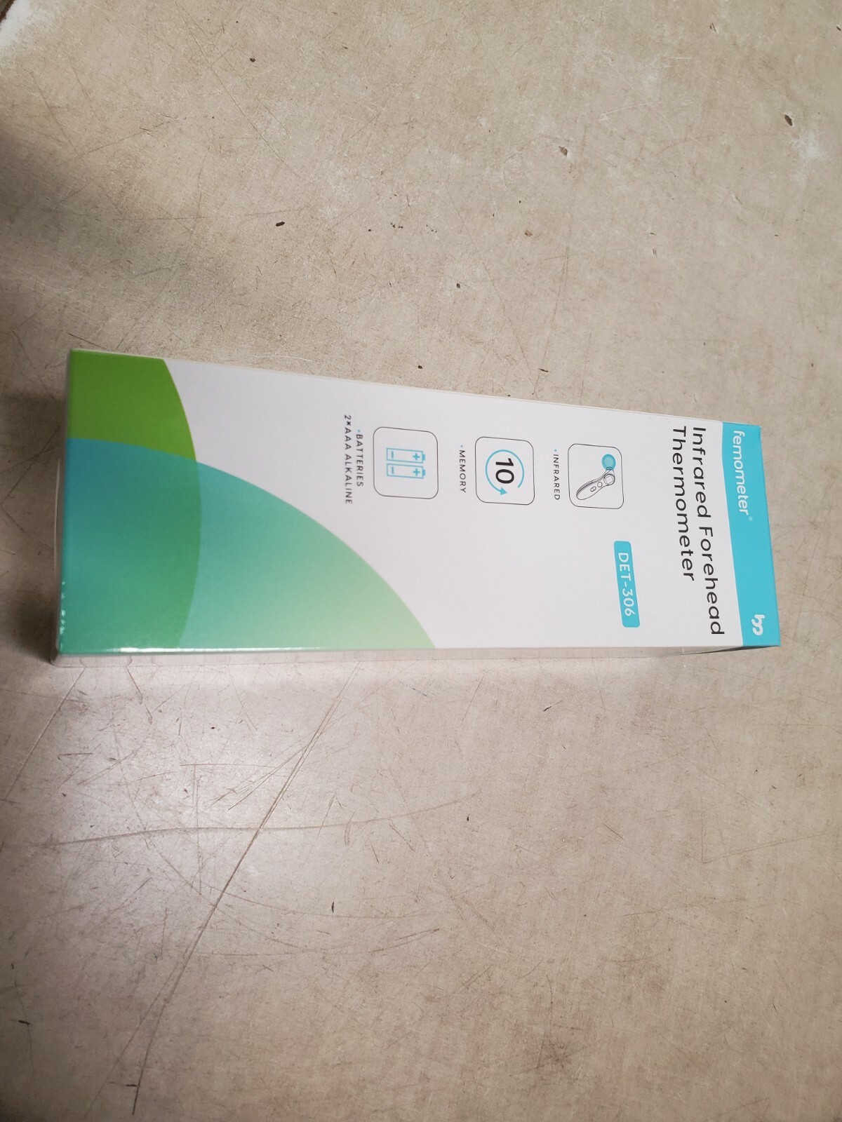 LOT OF 100 Femometer Infrared Forehead Thermometer DET-306 New Sealed