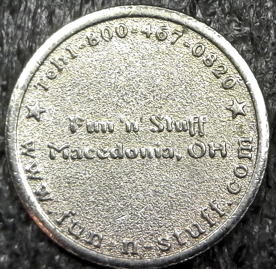 Fun 'n' Stuff Macedonia, OH - Arcade Token 22mm (c2074)