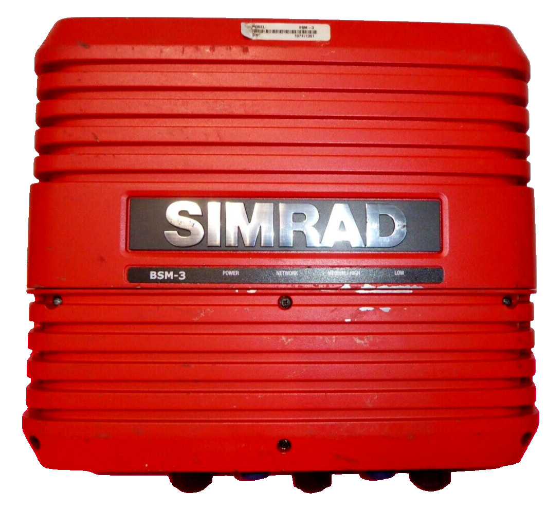 SIMRAD BSM-3 BROADBAND SONAR FISH FINDER CONTROL MODULE  003-9557-00 SALE!!