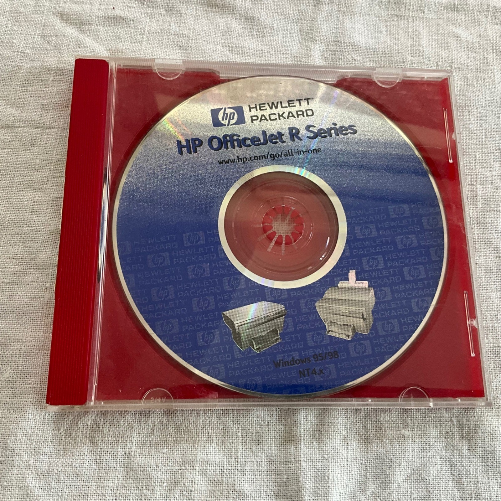 HP OfficeJet R Series Driver Installation CD Windows 95 98 4.x Hewlett Packard