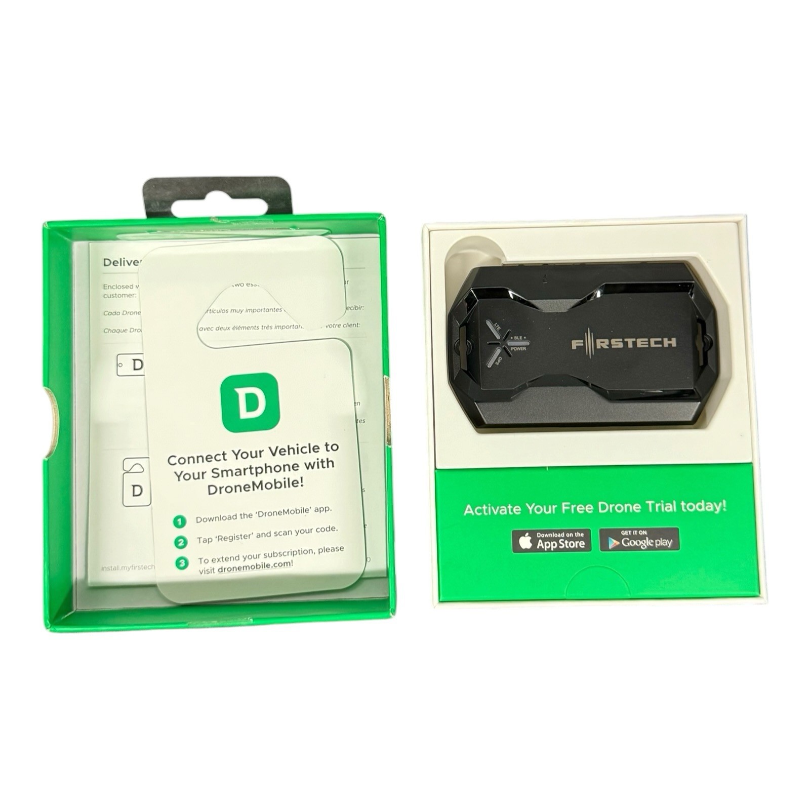 Firstech DroneMobile X1MAX-LTE GPS Telematics Module NEW OB