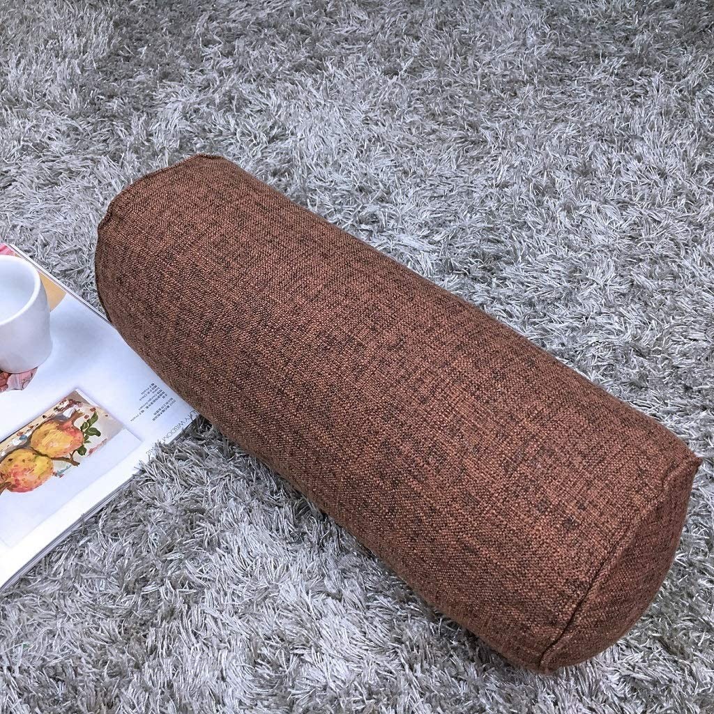 Round Neck Pillow Roll Cervical Pillows Neck Pain Cylinder Bolster Pillows