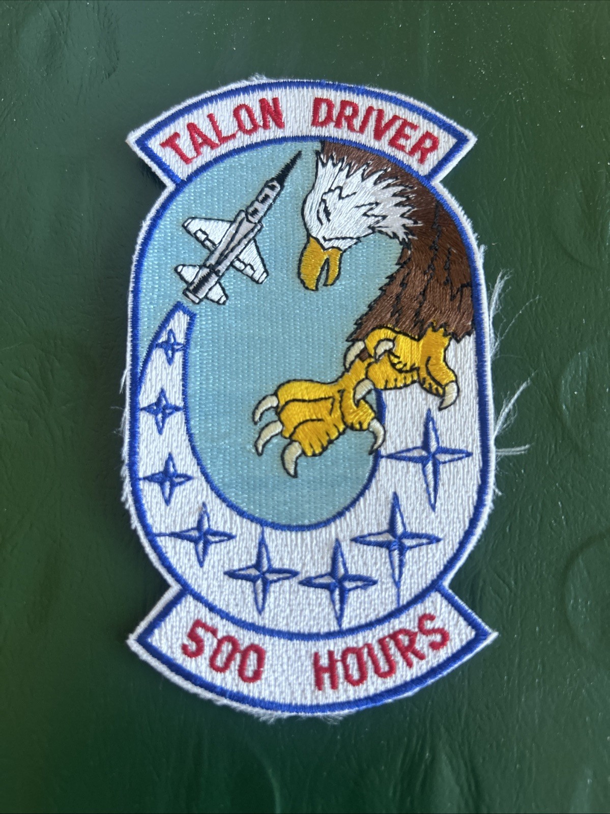 Talon Driver 500 Hours USAF Patch