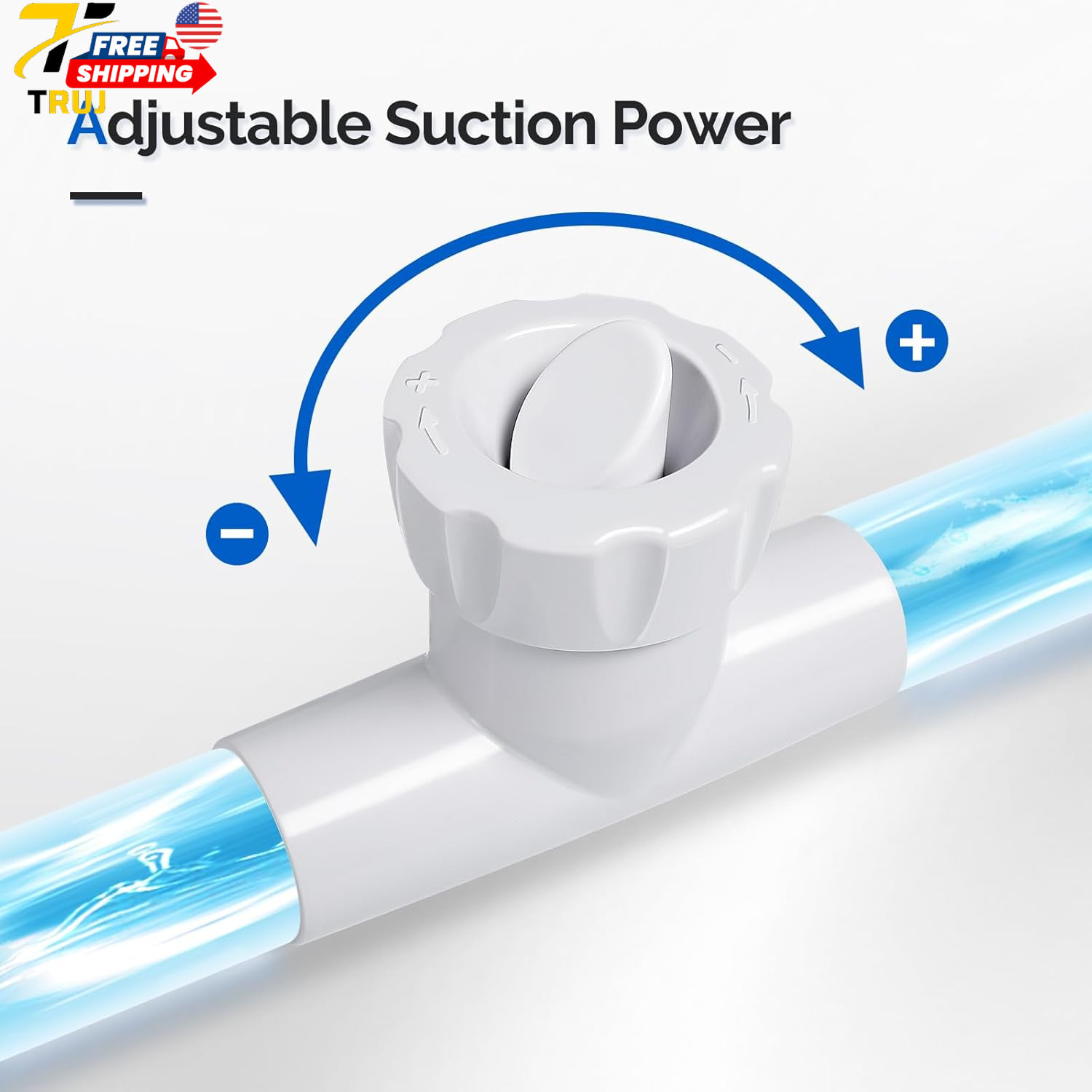 (2025 Upgrade) Automatic Suction-Side Pool Vacuum Cleaner Powerful Wall-Climbi