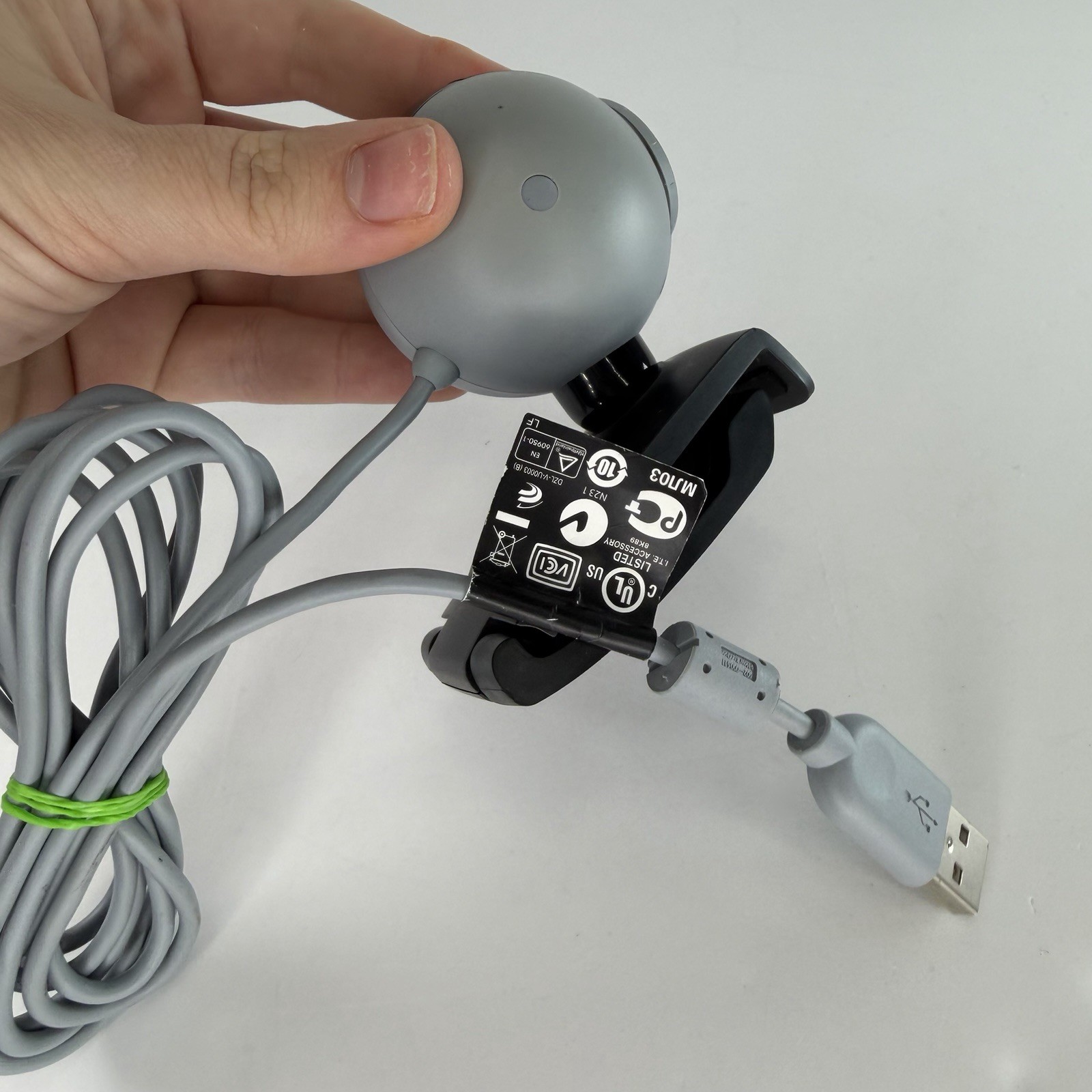 Logitech Webcam V-U0003 860-000180 USB Wired Camera – Tested & Working